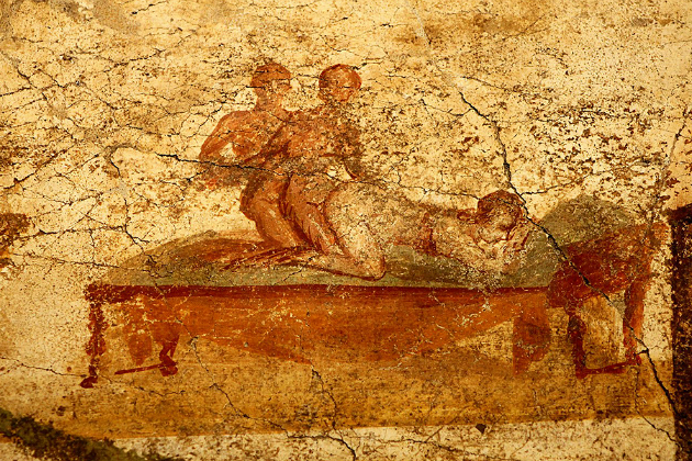 Монеты эротического содержания в Древнем Риме