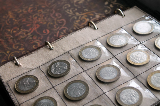 Преимущество альбомов для монет